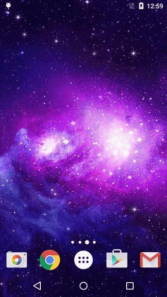 Imagen 1 para Galaxy Live Wallpaper HD
