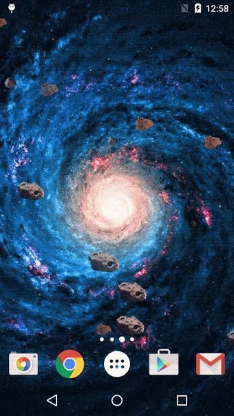 Imagen 2 para Galaxy Live Wallpaper HD