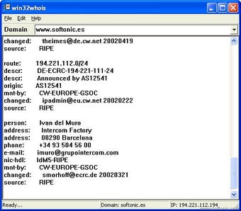 Imagen 0 para Win32Whois