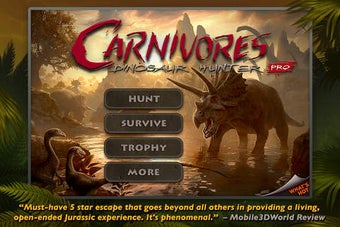 Imagen 0 para Carnivores: Dinosaur Hunt…