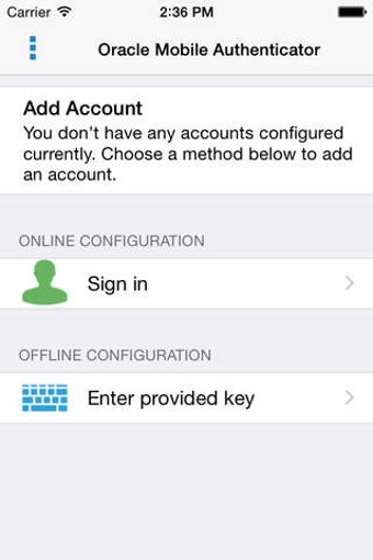 Image 0 for Oracle Mobile Authenticat…