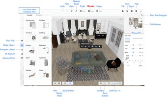 Imagen 0 para Coohom Floor Planner & Re…