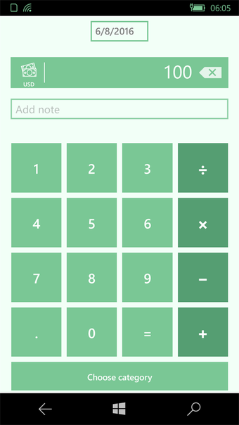 Image 2 for Monefy for Windows 10