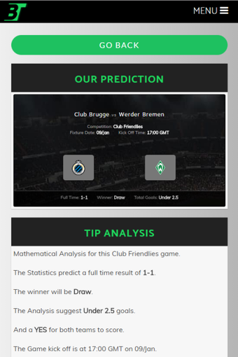 Imagen 1 para Football Predictions App