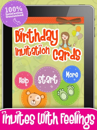 Image 5 for Birthday Invitation Cards