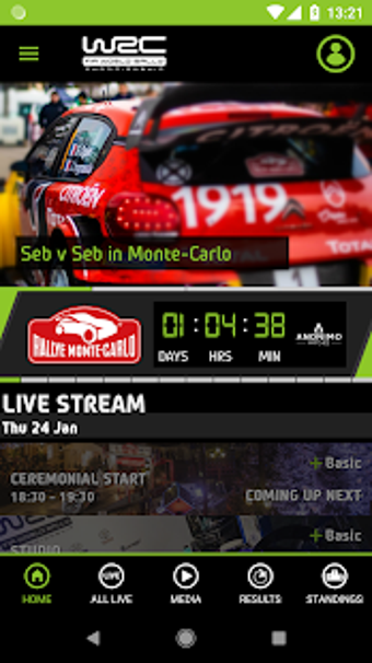 Image 2 for WRC  The Official App