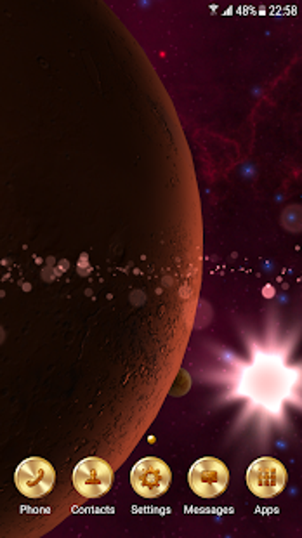 Imagen 2 para Solar system live wallpap…