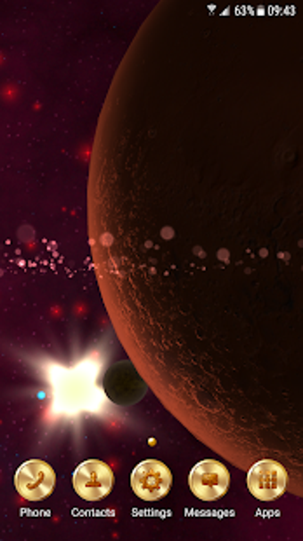 Image 1 for Solar system live wallpap…
