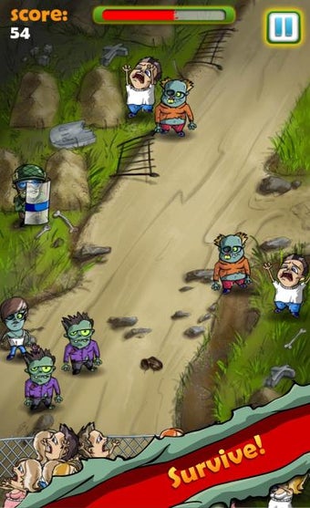 Image 1 for Zombies: Smash & Slide