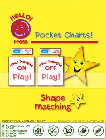 Imagen 0 para Pocket Charts! Shape Matc…