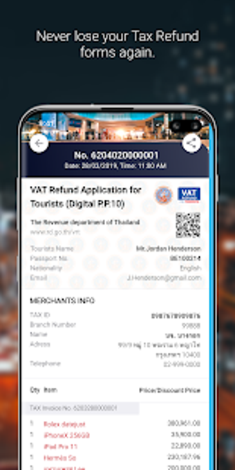 Image 0 for Thailand VRT