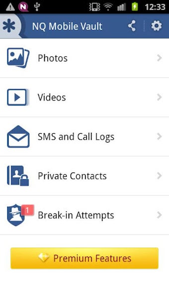 Imagen 1 para Vault-Hide SMS,Pics & Vid…