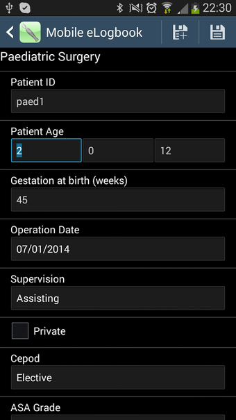 Image 2 for Mobile eLogbook