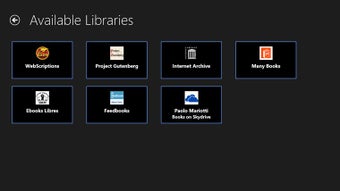Imagen 0 para EpubReader for Windows 8