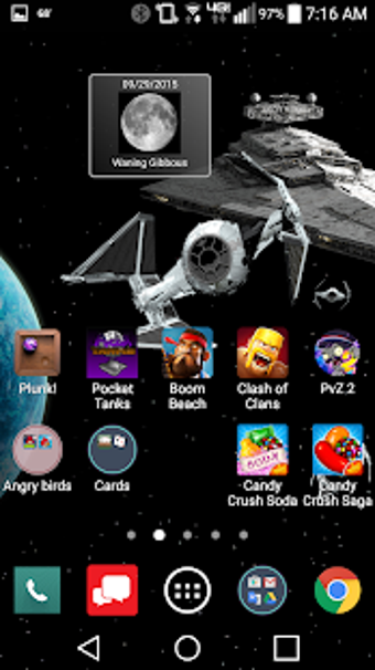 Imagen 1 para Moon Phase Widget Free