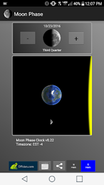 Image 2 for Moon Phase Widget Free