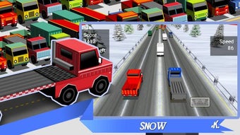 Imagen 1 para Truck Traffic Racing3D