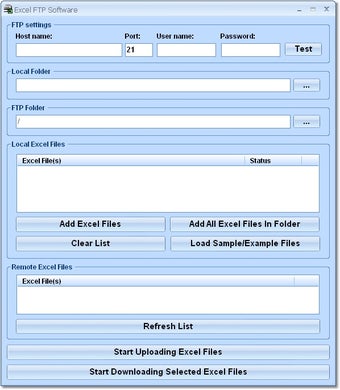 Imagen 0 para Excel FTP Software