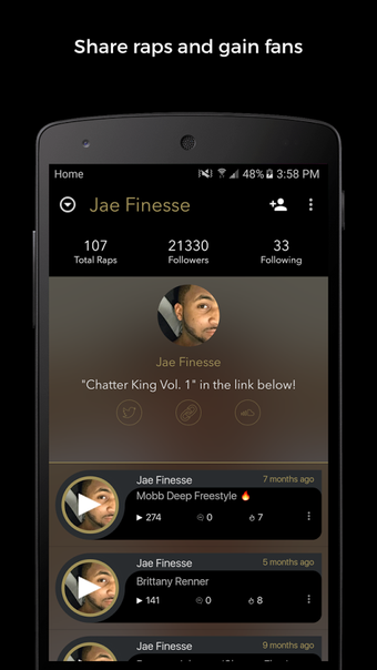 Image 0 for Rapchat - Rap over Beats