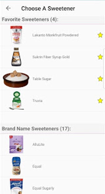 Image 0 for Low Carb Sweetener Conver…