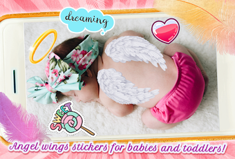 Imagen 0 para Baby Angel Wings Photo Ed…