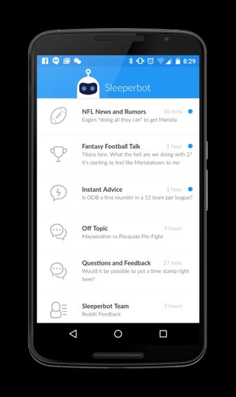 Imagen 1 para Sleeperbot - Fantasy Foot…