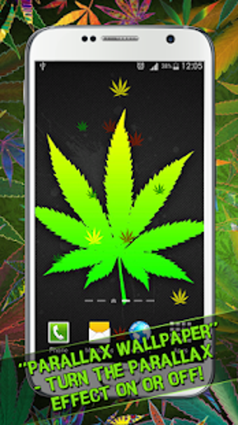 Imagen 2 para Weed Live Wallpaper