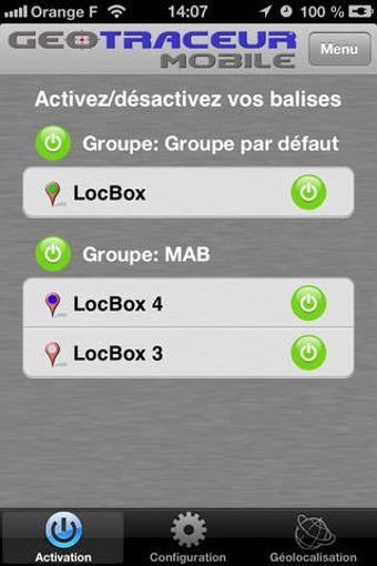 Image 0 for GEOTRACEUR Mobile