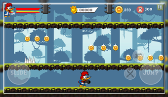 Imagen 2 para Woody Rush Woodpecker Das…