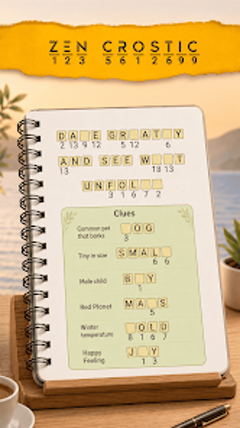Imagen 0 para Zen Crostic: Word Brain P…