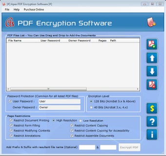 Imagen 0 para PDF Restriction Software
