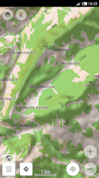 Image 1 for Contour lines plugin  Osm…