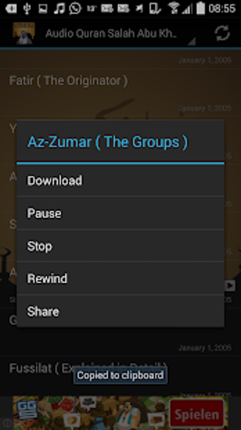 Imagen 3 para Audio Quran Salah Abu Kha…