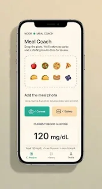 Imagen 0 para Noor - T1D Carb  Meal Coa…
