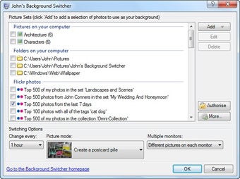 Imagen 0 para John's Background Switche…