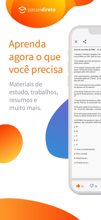 Image 1 for Passei Direto - App de Es…