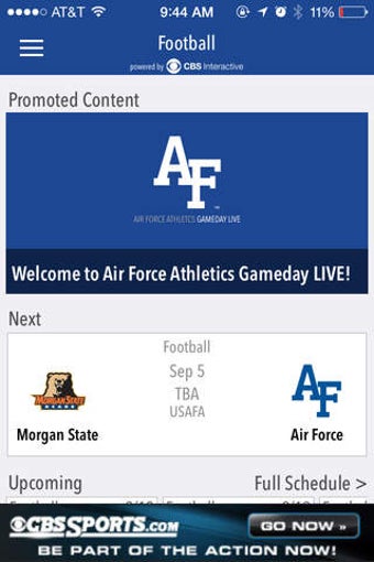 Image 0 for Air Force Falcons App