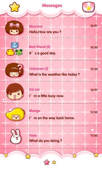 Image 0 for GO SMS LOVE CANDY MOCMOC …