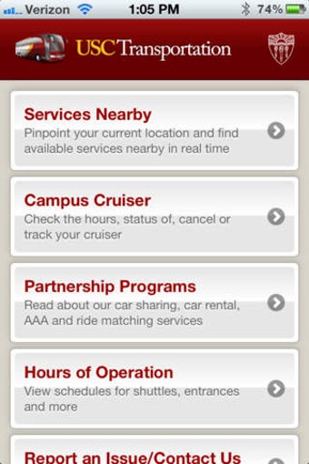 Image 0 for USC Transportation