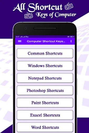 Image 0 for Computer Shortcut Keys Of…