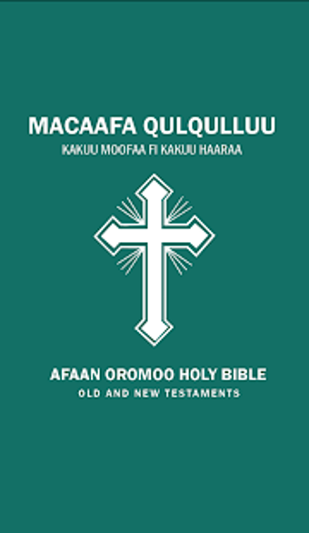 Image 2 for Oromo Bible - Macaafa Qul…