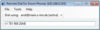 Image 0 for Remote Dial for Snom VOIP…