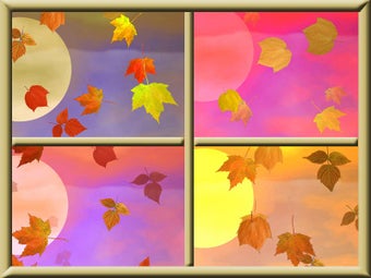 Imagen 0 para 3D Falling Autumn Leaves