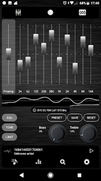 Image 3 for Poweramp v3 skin simple d…