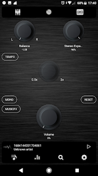 Image 0 for Poweramp v3 skin simple d…