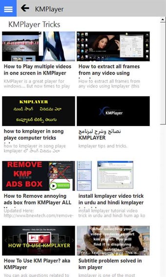 Imagen 1 para KMPlayer-Guide for Window…