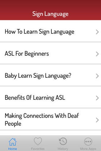 Image 0 for Sign Language Guide - Ame…