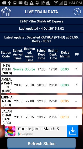 Imagen 1 para Indian Railway PNR& IRCTC…