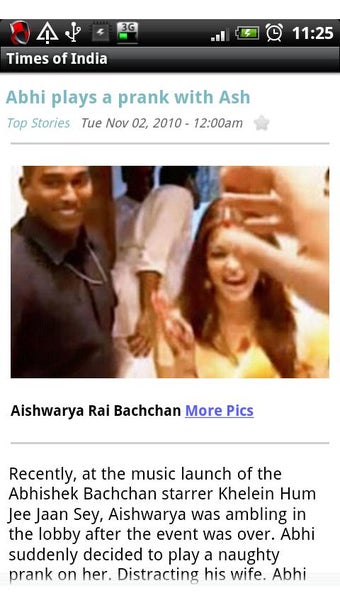 Image 0 for Times of India (Android)