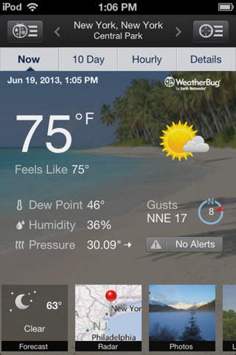 Image 0 for WeatherBug Elite - Local …